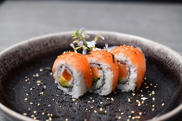 7. Salmon Avocado Roll with Rice Seasoning 2.JPG